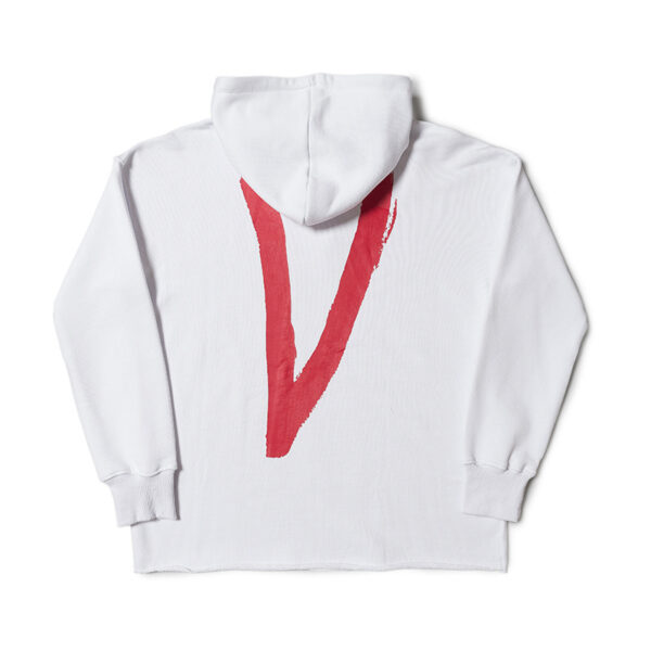 New Vlone White Pullover Hoodie