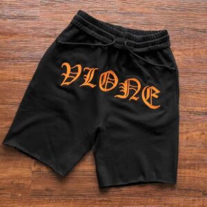 Vlone Black New Shorts